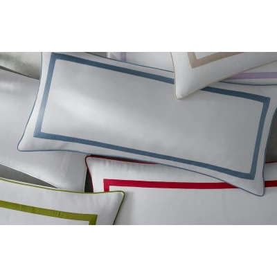 Matouk Louise Pique Lumbar Pillow Cover