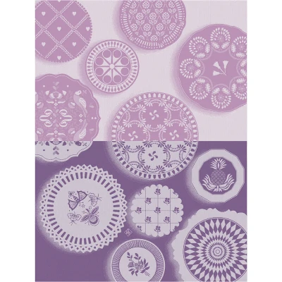 Faience Iris Tea Towel