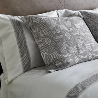 Sashiko Duvet Set Ash