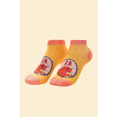Squirrel Cameo Trainer Socks