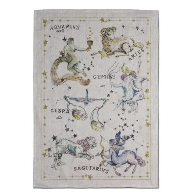 Zodiaco Aquarius Kitchen Towel