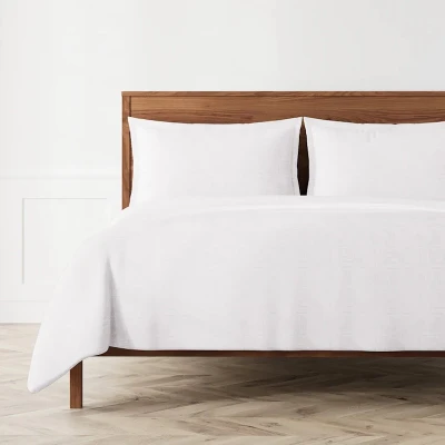 Sashiko Duvet Set Bone