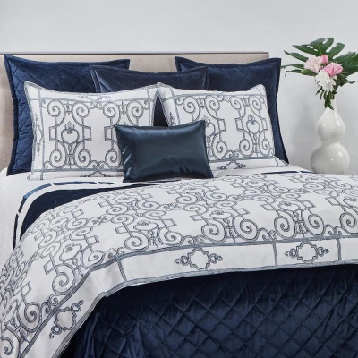 Velvet Coverlet Set
