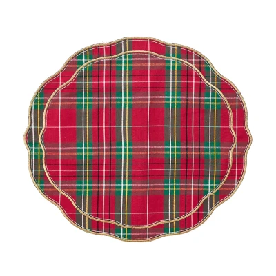 Traditional Plaid Placemat