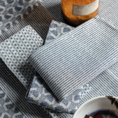 Empreintes Rayures Napkins