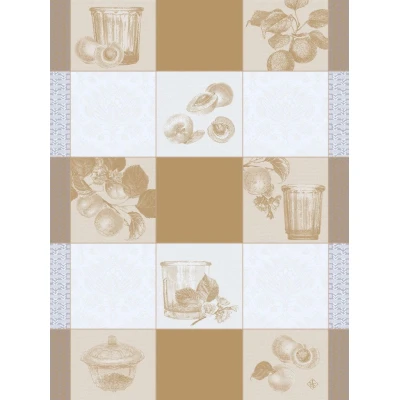 Confitures Carreaux Beige