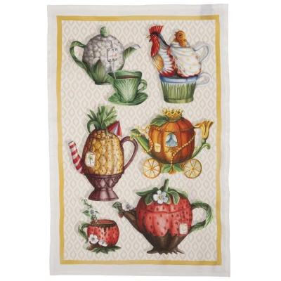 Teabreak Yellow Kitchen Towel
