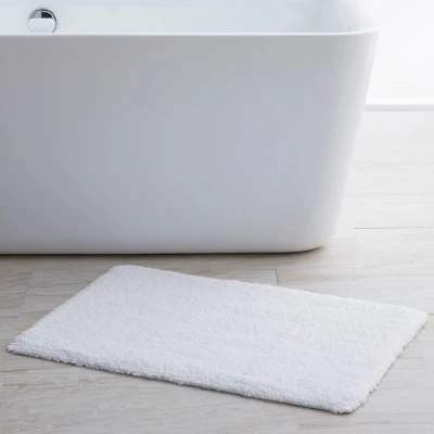 Indulgence Bath Rugs White