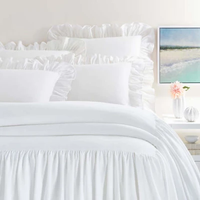 Wilton Bedspread White