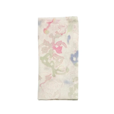 Giverny Napkin in Mint & Multi