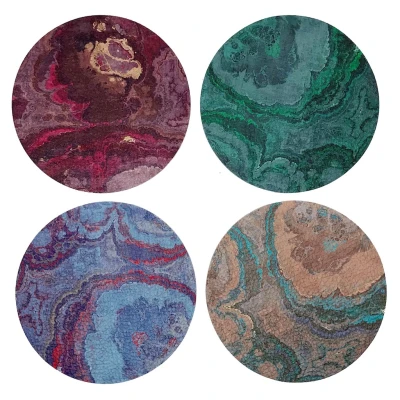 Agate Coaster Set