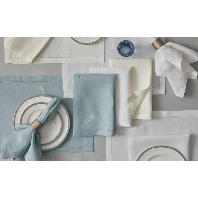 Matouk Valentina Hemstitch Table