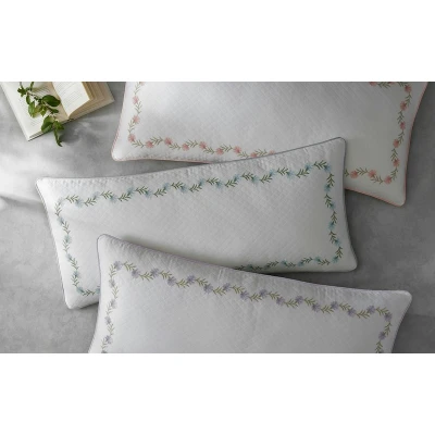 Matouk Daphne Matelasse Lumbar Pillow Cover