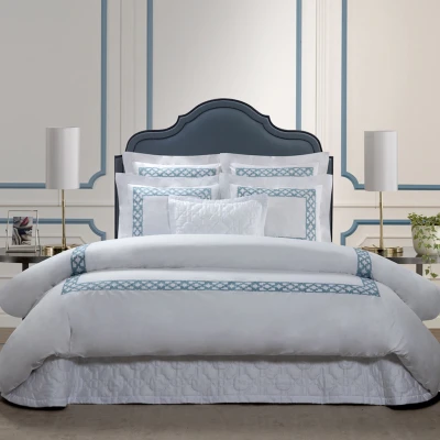 Fretwork Embroidery on Raso