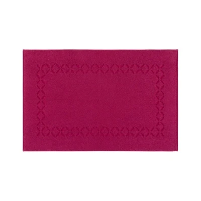Nature Bath Mat in Fuchsia