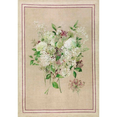 La Vie En Rose Kitchen Towel Viola