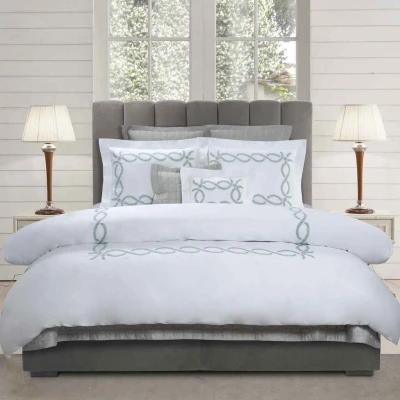 Mirea Embroidery on Raso Sateen