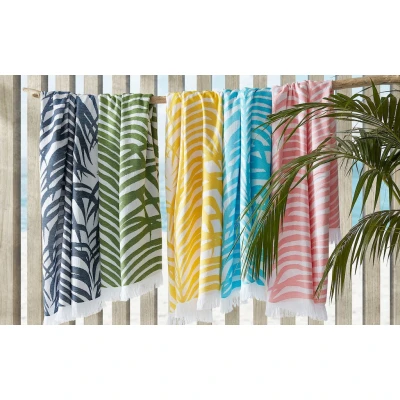 Matouk Zebra Palm Beach Towel