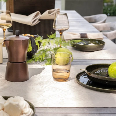 Vegetal Mood Table Linens Coated