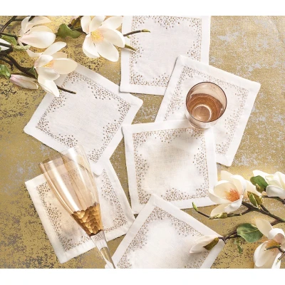 Pin Dot Cocktail Napkins