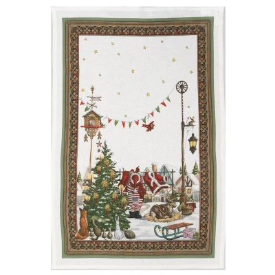 Natalis Claus Kitchen Towel
