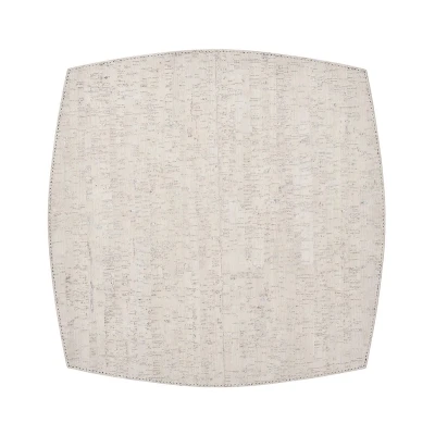 Whistler Placemat in Gray & White