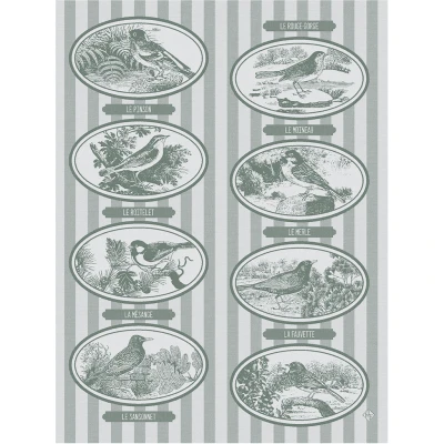 Melodies Green Tea Towel