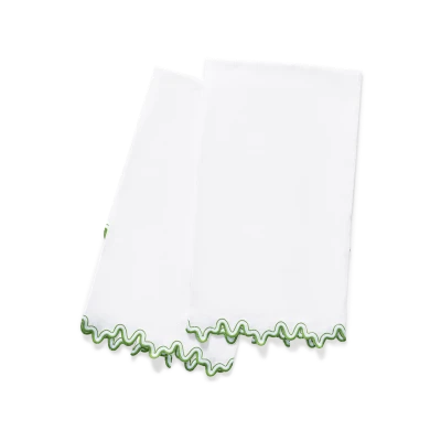 Matouk Wave Guest Towels