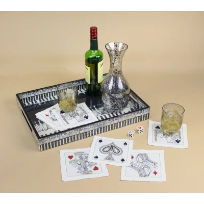 House of Cards Cocktail Napkins