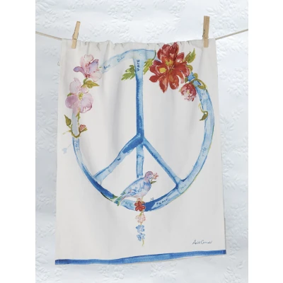 Peace Tea Towel