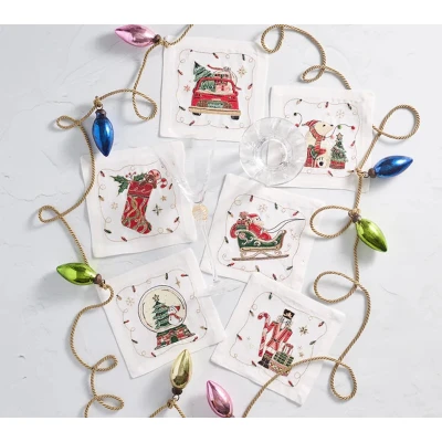 Holly Jolly Cocktail Napkins