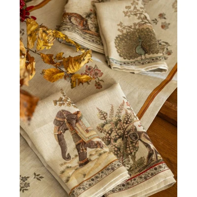 Mudra Dinner Napkins Linen