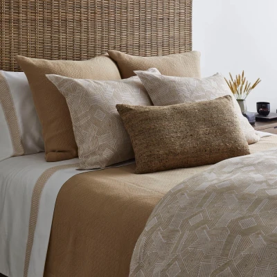 Sashiko Duvet Set Sand