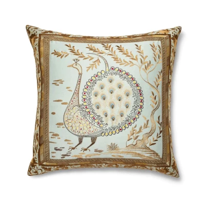 Divani Peacock Pillow Designer Pillow
