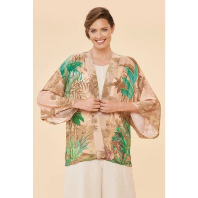 Oasis Kimono Jacket in Coconut