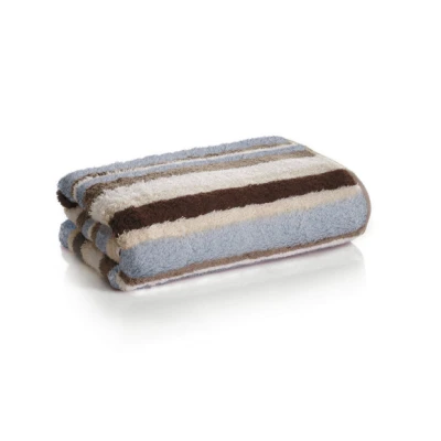 Striped Towel Blue