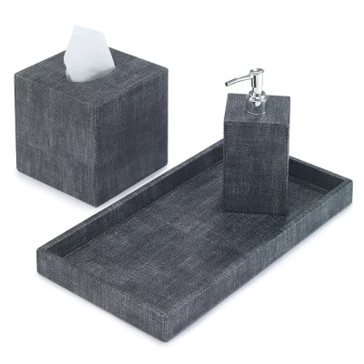 Luster Smoke Bath Accessories