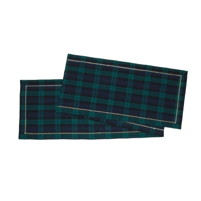 Watchplaid Runner in Blue & Green