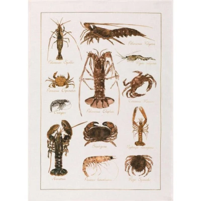 La Mer Crostacei Kitchen Towel