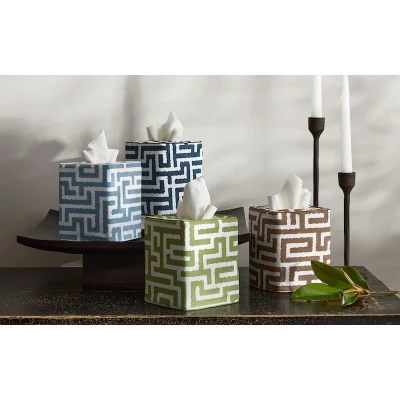 Matouk Schumacher Gabriel Tissue Box Cover