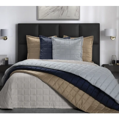 Marea Quilted Coverlet in Raso Sateen