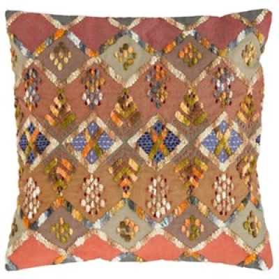 Kenya Embroidered Pillow