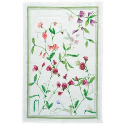 Petit Pois Green Kitchen Towel