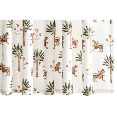 Matouk Tiger Palm Shower Curtain