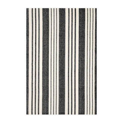 Birmingham Black Indoor/Outdoor Rug