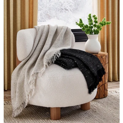 Mercurio Throw Black/Silver