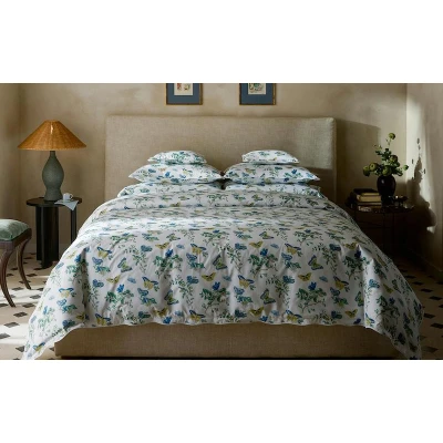 Matouk Baudin Butterfly Prussian Blue