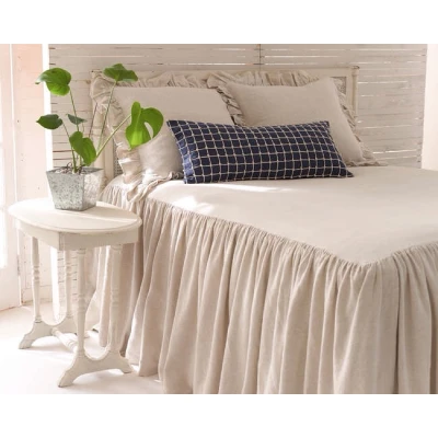Wilton Bedspread Natural