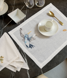 Colibri Table Linens Embroidery