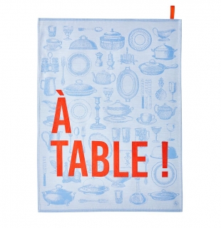 A Table Blue